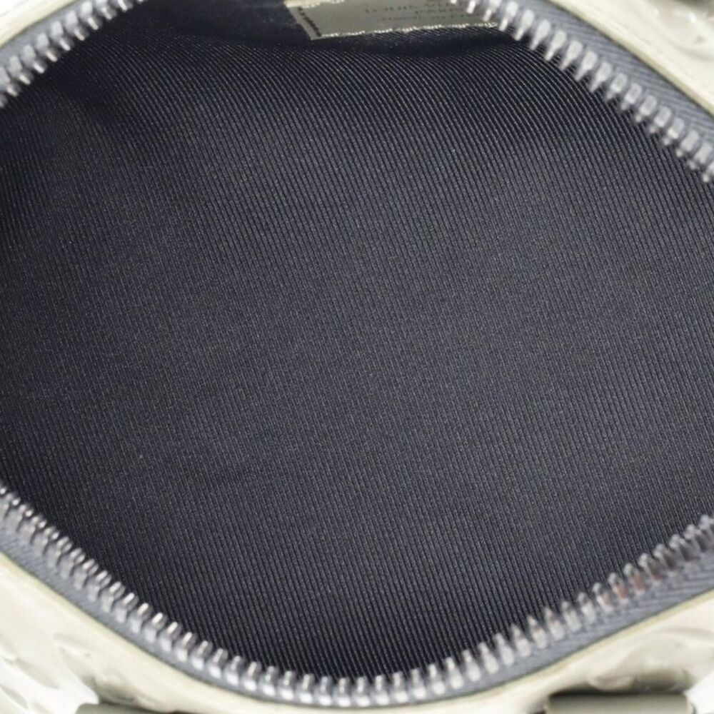 Louis Vuitton Keepall Bandouliere Bag Monogram Seal Leather XS Green - Picture 5 of 7